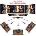 thumbnail image 4 of Pyle  Projector Screen with Stand - 100".Stand Mount., 4 of 7