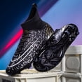 thumbnail image 4 of Botas de fútbol profesionales antideslizantes para hombre y mujer, zapatillas deportivas de entrenamiento al aire libre de alta calidad, FG/TF, nuevas, 4 of 5