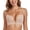 Beige, variant on Exerin Women's Deep Plunge Bras Wireless Convertible Seamless Push Up Low Cut Bra(32D Beige)