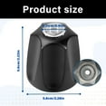 3 Piece Shower Knob Set Remodel Set Hot Cold Diverter Adapter Trim ...
