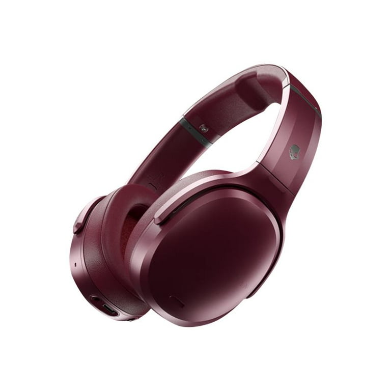 Skullcandy Crusher ANC Headphones with mic full size Bluetooth wireless active noise canceling red moab Walmart