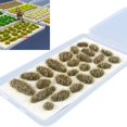 thumbnail image 4 of ZheElen 25x Simulation Cluster Green Grass for Train Scenery Decor Accessory Model Landscape Autumn Green 6mm 1Set, 4 of 6