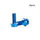 thumbnail image 5 of Speravity 2 piezas de soporte para botella de agua de bicicleta de montaña, tornillo decorativo de repuesto, tornillos hexagonales modificados Bombillas para automóviles Azul, 5 of 6