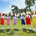 thumbnail image 5 of LIJCC Girls Boys Overalls/Shortalls, Kids Overall Shorts, Kids Overalls/Short Overalls Kids Summer Sleeveless Rompers(Hot Pink,10-11 Years), 5 of 7
