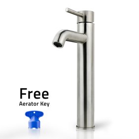 Aquaterior 12 1 2 Tall Bathroom Faucet Vessel Sink Single Handle