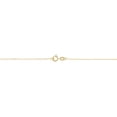 thumbnail image 4 of KoolJewelry 14k Yellow Gold Love Knot Drop Necklace (18 inch), 4 of 5