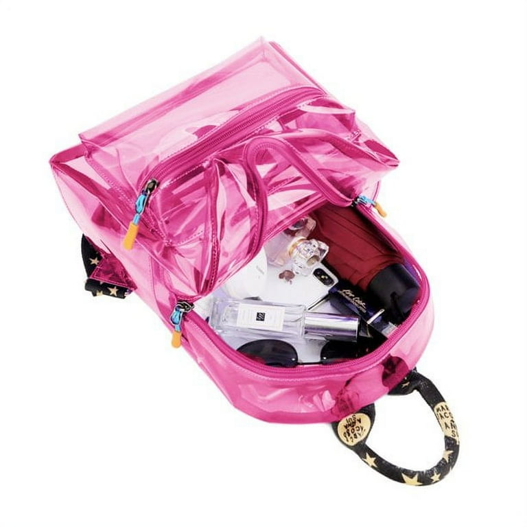 Tinyat Womens Clear Mini Backpack Girls Transparent Small Book Bag for School Concerts Sports Travel Walmart