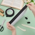 thumbnail image 3 of 1 roll Nylon Adhesive Tape bag 24~25.5x0.2mm 45m/roll Shoe Bookbinding Repair Tape Black, 3 of 8