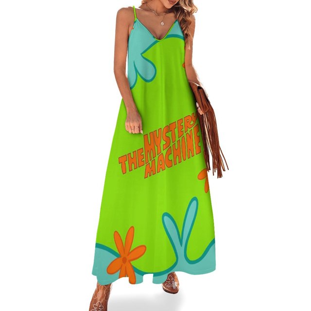 Es un misterio Vestido sin mangas Ropa de mujer Vestidos de mujer Vestidos sueltos elegantes de verano para mujer Ropa de mujer