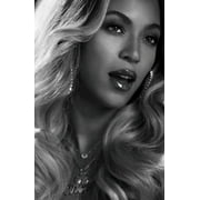 Beyonce Face Black and White Posters & Prints Bedroom Decor Silk Wall Art Gift Home Decor Unframe Poster 12x18inch 30x46cm