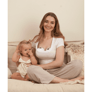 Momcozy M5 Hands Free Breast Pump Wearable, Electric Breast Pump Portable Purple, 2 Count