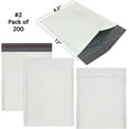 thumbnail image 2 of Poly Bubble Mailer 8.25"X12" #2- Pack of 200, 2 of 9