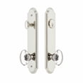 thumbnail image 3 of Grandeur Arc Tall Plate Single Cylinder One Piece Knobset with Provence Knob, 3 of 6