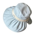 thumbnail image 1 of Gat For Women Protección Bucket Bucket de la playa Gat de la playa para el sombrero de visera para las vacaciones al aire libre Viaje de, 1 of 9