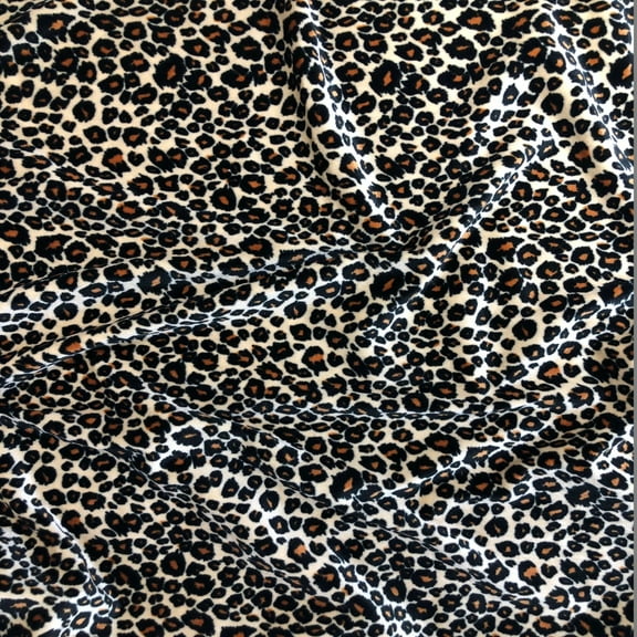 Leopard Printed Velvet