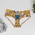 thumbnail image 3 of Adventure Time Womens Underwear Soft Breathable Brief Lace Panty Stretch Hipster Underpants Ladies Panties M, 3 of 7