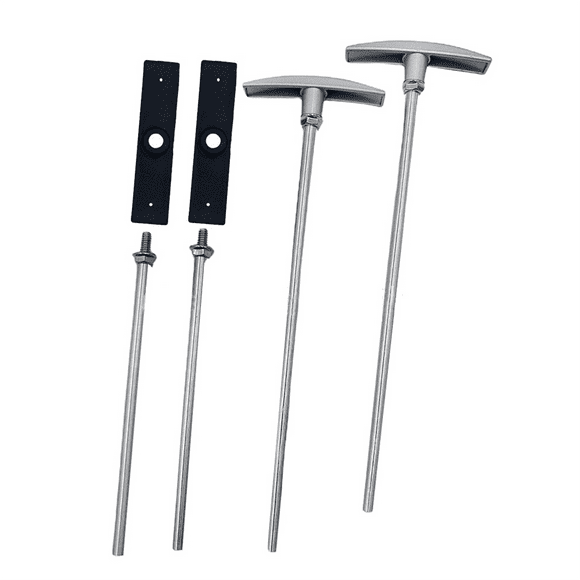 2Sets RV Waste Valve Handle Replacement RV Waste Valve Tube Extension Kit Tank Valve Handle RV Dump Valve Handle