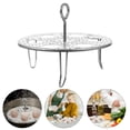 thumbnail image 2 of Steamer Rack Round Steamer Rack Cooling Steaming Rack Stainless Steel Steamed Egg Rack, 2 of 8