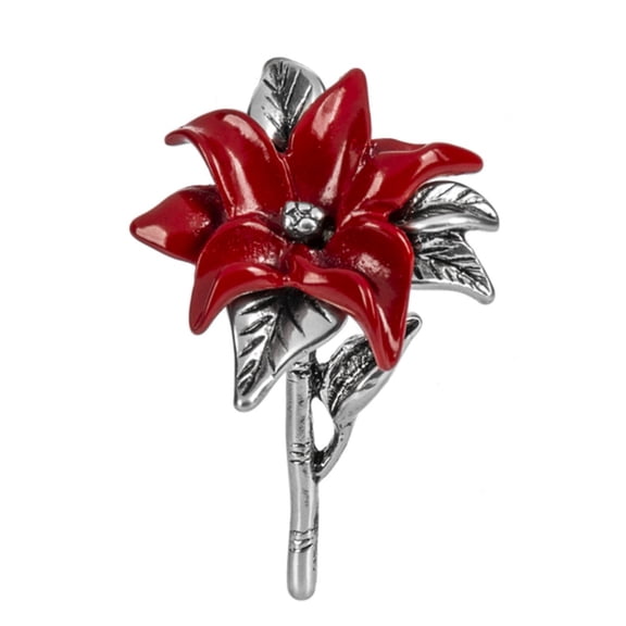 The Legend of the Christmas Poinsettia Charm