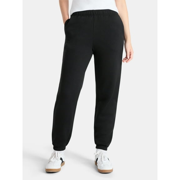 No Boundaries Soft Fleece Joggers, 29'' Inseam, Women's XXS-4X