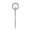 thumbnail image 2 of Pendentif Charme Collier Monogramme Initiale Lettre K en Argent Sterling 925, 2 of 8