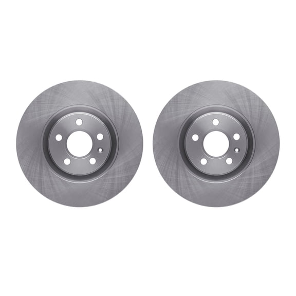 Dynamic Friction Company Front Brake Rotors 6002-27052