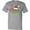 AC-Heather Grey, variant on Inktastic Mama Claus with Christmas Santa Hat and Snowflakes T-Shirt