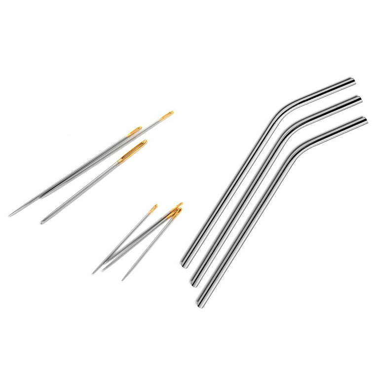 30PCS Cross Stitch Needles 3 Sizes Hand Sewing Needles & 1pc Stainless  Steel Needle Threader DIY