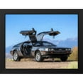 thumbnail image 2 of Stephen Chambers 24x19 Black Modern Wood Framed Wall Art Titled - Delorean 2, 2 of 6