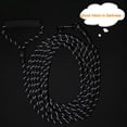 thumbnail image 4 of Correa reflectante para perros Leash Vivifying de 10 m, color negro, 4 of 9