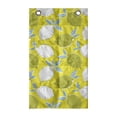 thumbnail image 1 of Lemon Hanging Pocket Organizer, Hand Drawn Big Sour and Organic Silhouettes and Leaves, Printed Polyester Storage Bag with Pockets, 21" x 31", Yellow Khaki, 1 of 2