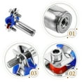 thumbnail image 3 of IFANLANDOR Pipe Hanger Bracket Adjustable Pipe Support Wall Mounted 1Set, 3 of 6