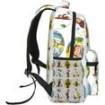 thumbnail image 3 of Curious George Backpack Lightweight School Travel Multifunctional Unisex Celebration Anime Character, 3 of 6