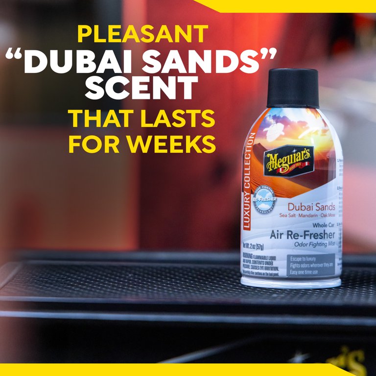 Meguiar's Whole Car Air Re-Fresher, Dubai Sands, 2 oz photo 7
