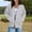 Light Grey, variant on Women's Hoodies & Sweatshirts Women Winter Warm Fashion Long Sleeve Loose Solid Color Zipper Pocket Sweatershirt Coat, Women's Hoodies & Sweatshirts L