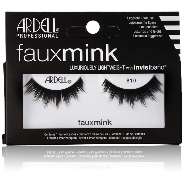 Pestañas postizas Ardell Professional 810 Faux Mink negro