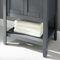 thumbnail image 5 of Vanity Cabinet, Sink not included, Wood, Grey Gray, Modern Contemporary Urban Design, Hotel Bedroom Bathroom Master Suite Guest, 5 of 9