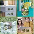 thumbnail image 6 of 10 Pcs Forest Waterfall Pattern PVC Cup Transfer Stickers Colorful Flowers Landscape Scenery UV Waterproof Cup Sticker Kit for 16 oz Glasses Window Home Decoration, 6 of 8