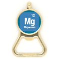 thumbnail image 1 of Mg de magnesio, elemento químico Chem Botellas de cerveza, abrelatas de acero inoxidable., 1 of 3