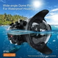 thumbnail image 3 of Seafrogs WA006-C Optical Acrylic 40m/130ft 8" Inch Wide Angle Dome Port for Underwater Camera Case, 3 of 8