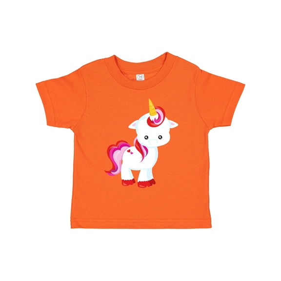 Inktastic Cute Unicorn, Little Unicorn, Magic Unicorn Girls Toddler T-Shirt
