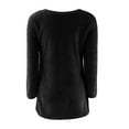 thumbnail image 3 of Aoochasliy Womens Sweaters Pullover Clothes Casual Solid Jumper Blouse, 3 of 4