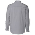 thumbnail image 3 of Men's Cutter & Buck Charcoal Washington State Cougars Easy Care Stretch Gingham Long Sleeve Button-Down Shirt, 3 of 3