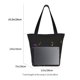 thumbnail image 3 of Disketp Color Musical Notes Bolsa de Hombro Casual para Mujer, Bolso Cruzado para Compras, Viajes y Uso Diario, 3 of 6