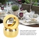 thumbnail image 4 of Servilleteros, 6 Piezas Fáciles De Limpiar Servilleteros De Color Dorado Metal Fuerte Para Fiesta, 4 of 7