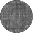 thumbnail image 1 of Ahgly Company Indoor Round Oriental Gray Industrial Area Rugs, 3' Round, 1 of 4