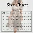thumbnail image 3 of Womens Floral Maxi Dress - Short Sleeve Summer Boho Wedding Guest Dress Tie Waist Empire Waist Chiffon Modest Midi Dresses Black L, 3 of 7