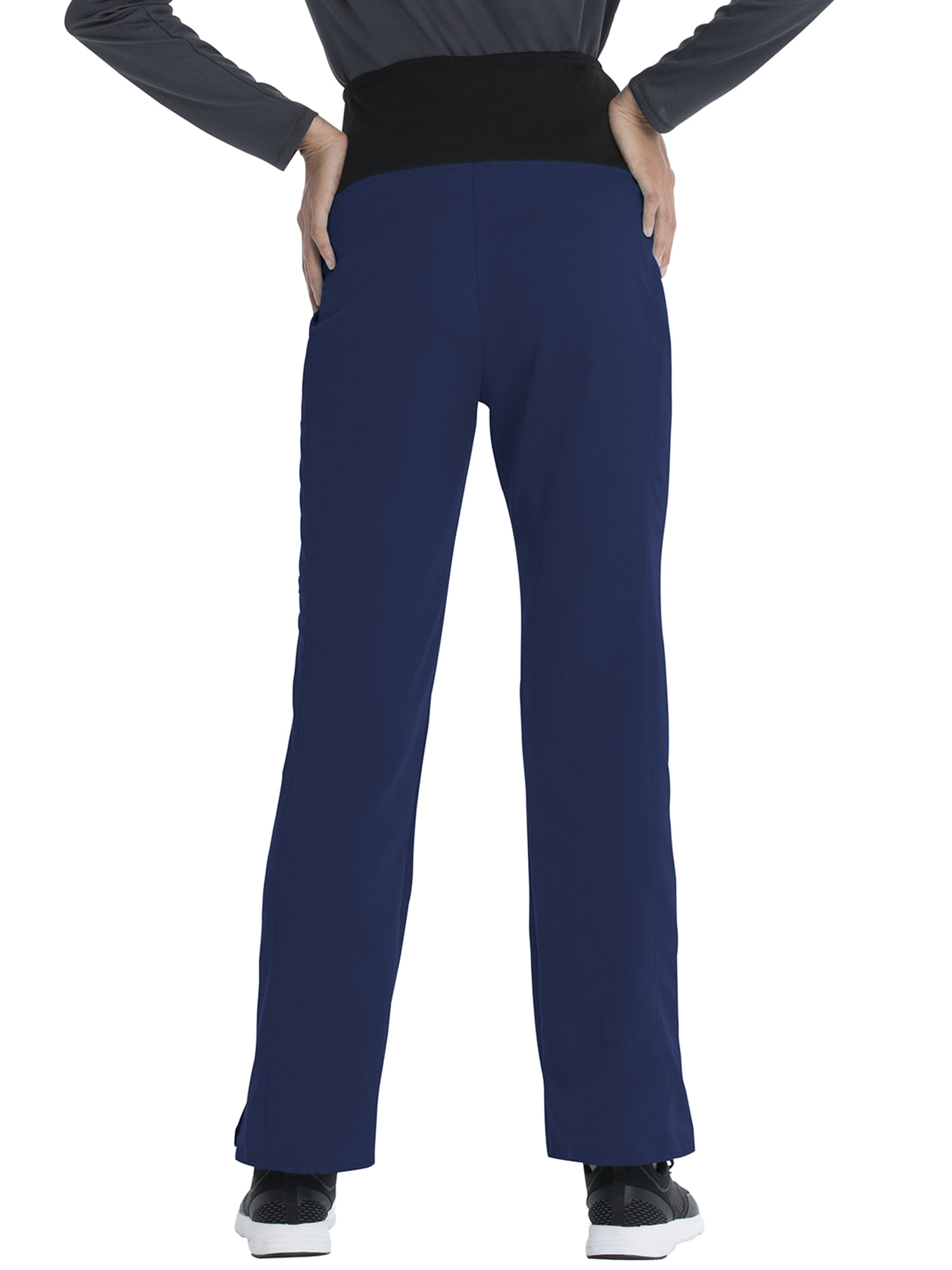 Scrubstar Women's Maternity Flexible Stretch Knit Panel Pull-On Cargo Scrub Pant WD000