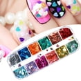 thumbnail image 3 of SPRING PARK Star Flakes Nail Art Sequins Paillette Confetti Holographic Laser Shining Gel Colorful Nails Decoration DIY Acrylic Nail Supplies Manicure Tips, 3 of 7