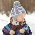 thumbnail image 5 of Women's Neckerchief Children Cartoon Snowman Santa Shawl Wrap Scarf Cartoon Pendant Bib Scarf Thermal Scarf, Women's Accessories Neckerchief, 5 of 7